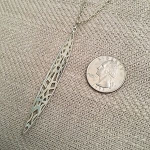 Silpada “Stiletto” Pendant Necklace, 30”